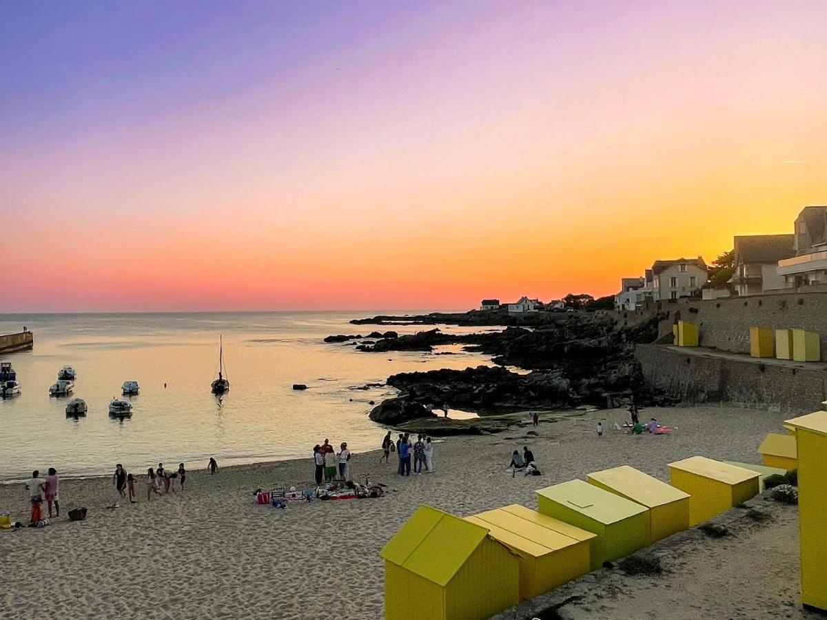 Unique ! Acces Direct A La Plage ! Duplex Avec Grand Solarium Batz-sur-Mer Bagian luar foto