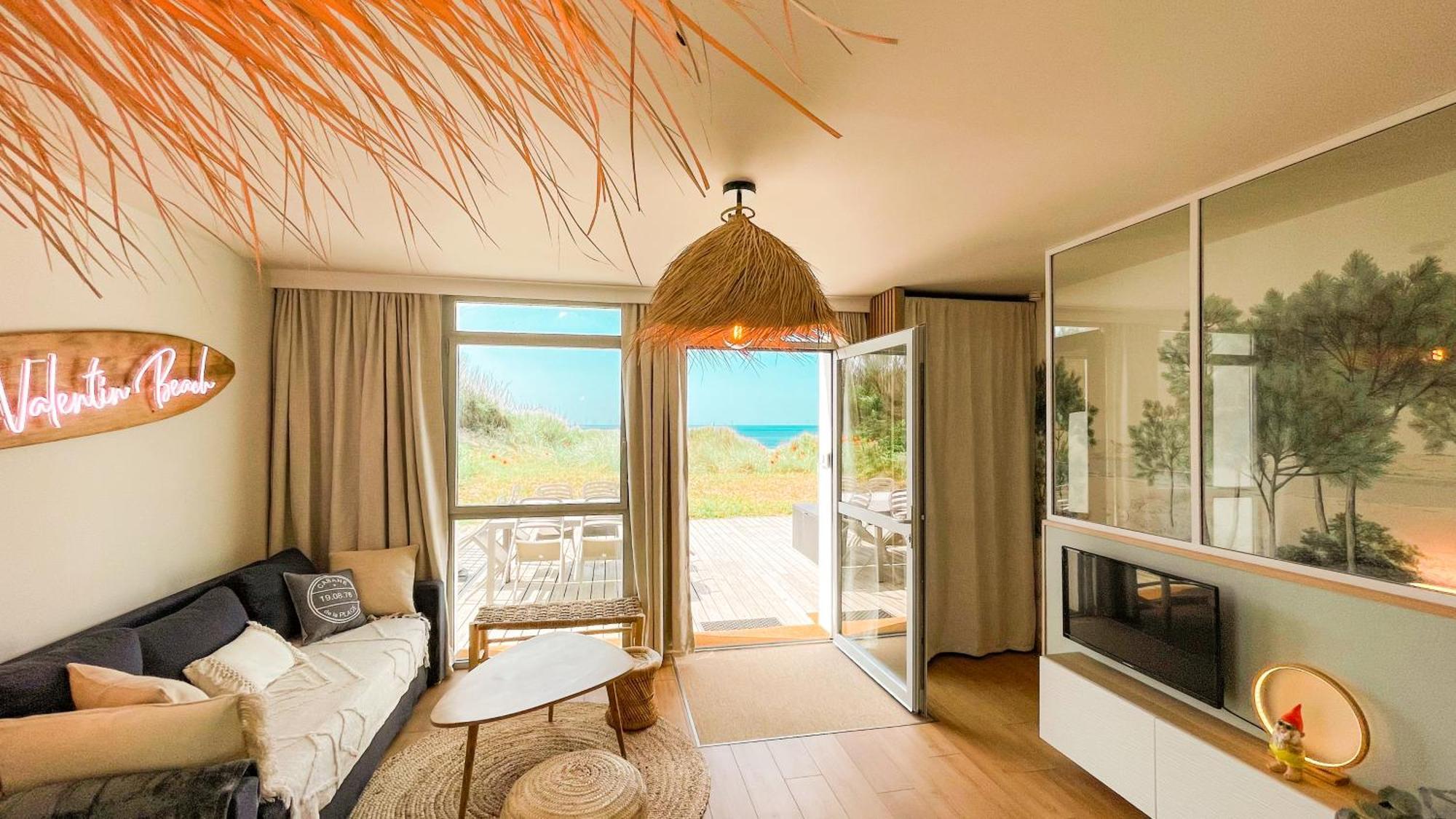 Unique ! Acces Direct A La Plage ! Duplex Avec Grand Solarium Batz-sur-Mer Bagian luar foto
